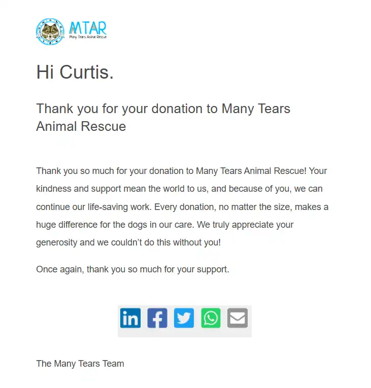 Donation Proof #2