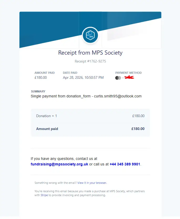 Donation Proof #0