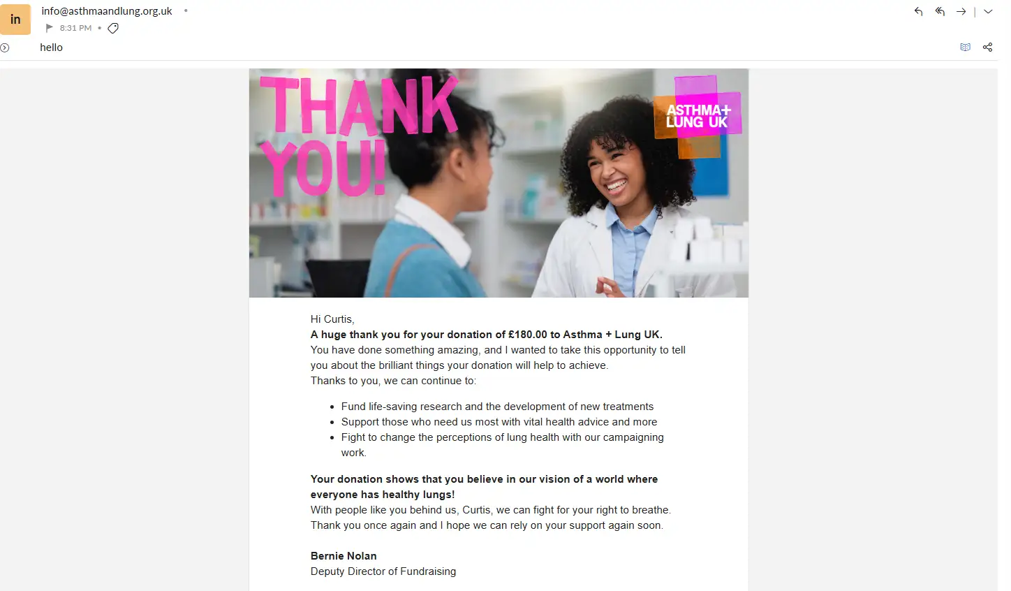 Donation Proof #0