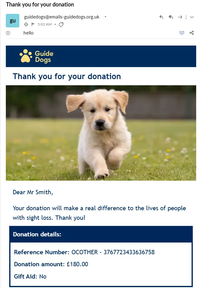 Donation Proof #0