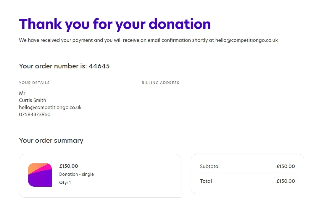 Donation Proof #65