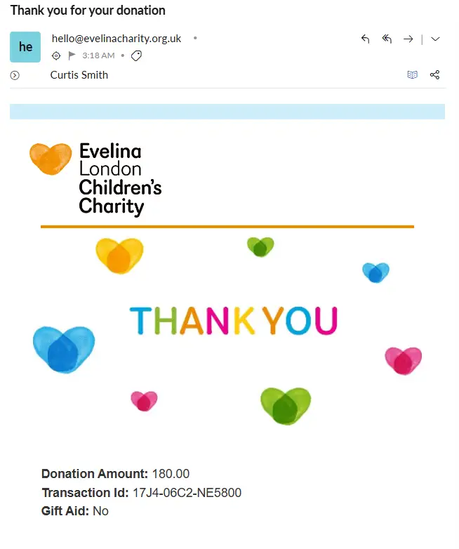 Donation Proof #1