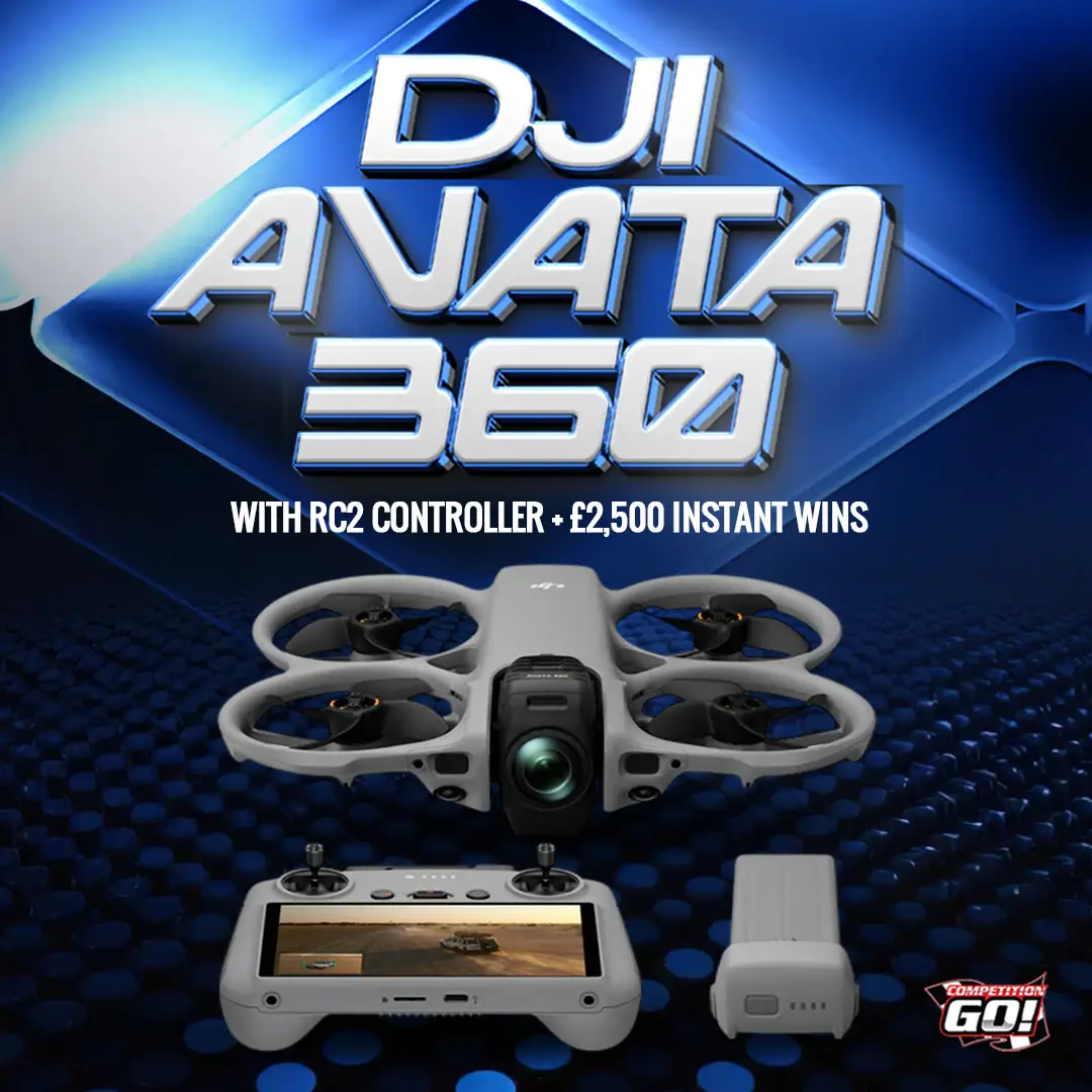 DJI AVATA 360 WITH RC2 CONTROLLER + £2,500 INSTANT WINS