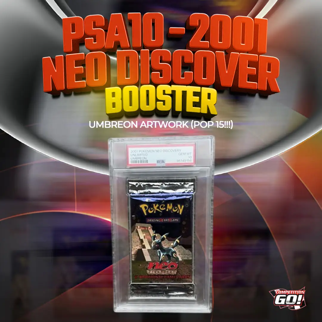 PSA10 - 2001 NEO DISCOVERY BOOSTER - UMBREON ARTWORK (POP 15!!!)