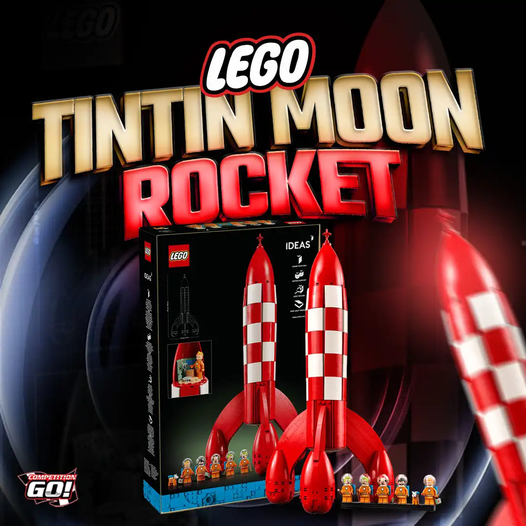 LEGO TINTIN MOON ROCKET