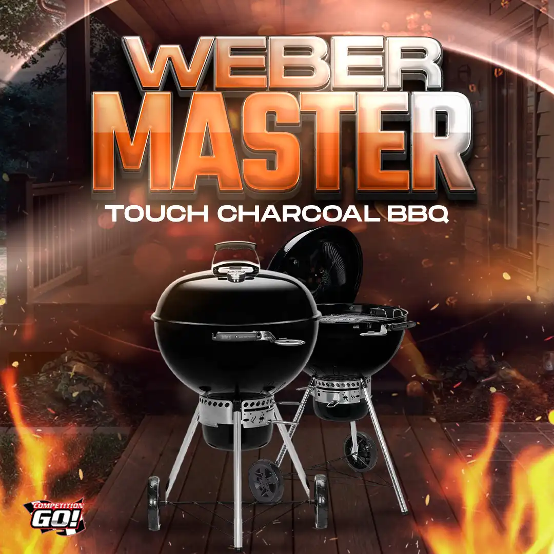WEBER MASTER-TOUCH CHARCOAL BBQ