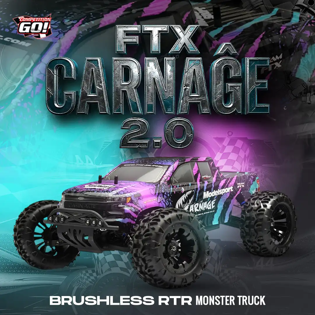 FTX CARNAGE 2.0 BRUSHLESS RTR MONSTER TRUCK
