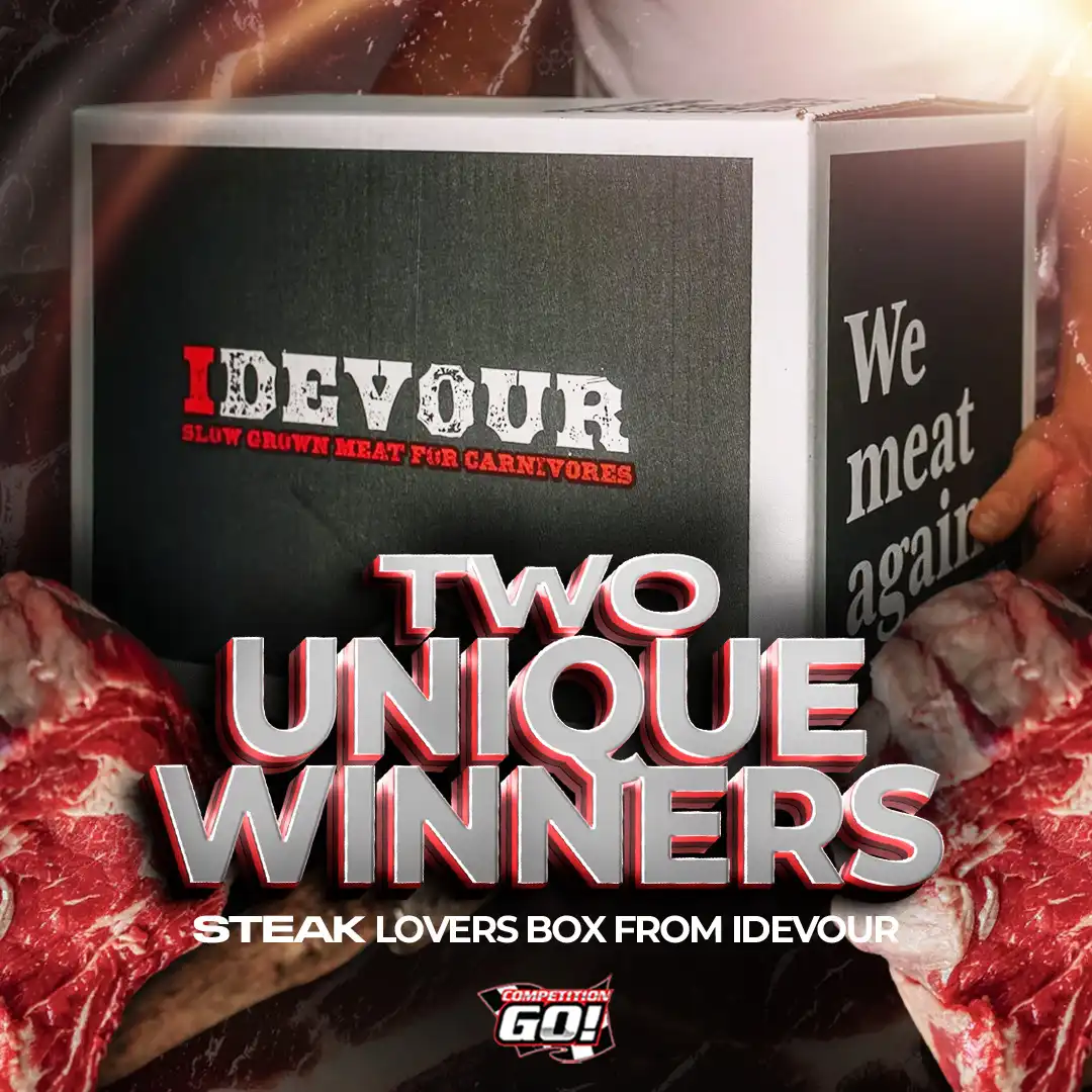 TWO UNIQUE WINNERS: STEAK LOVERS BOX FROM IDEVOUR