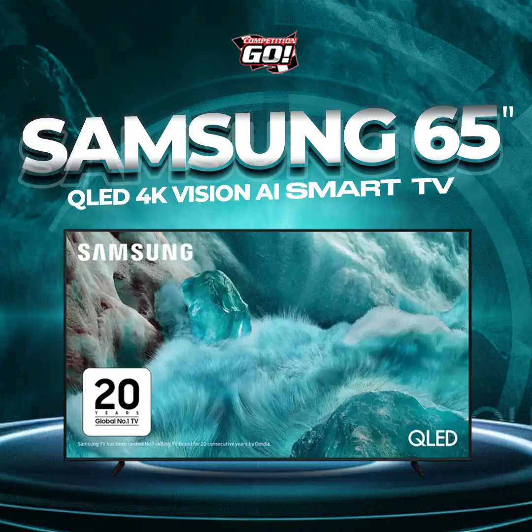 SAMSUNG 65" QLED 4K VISION AI SMART TV