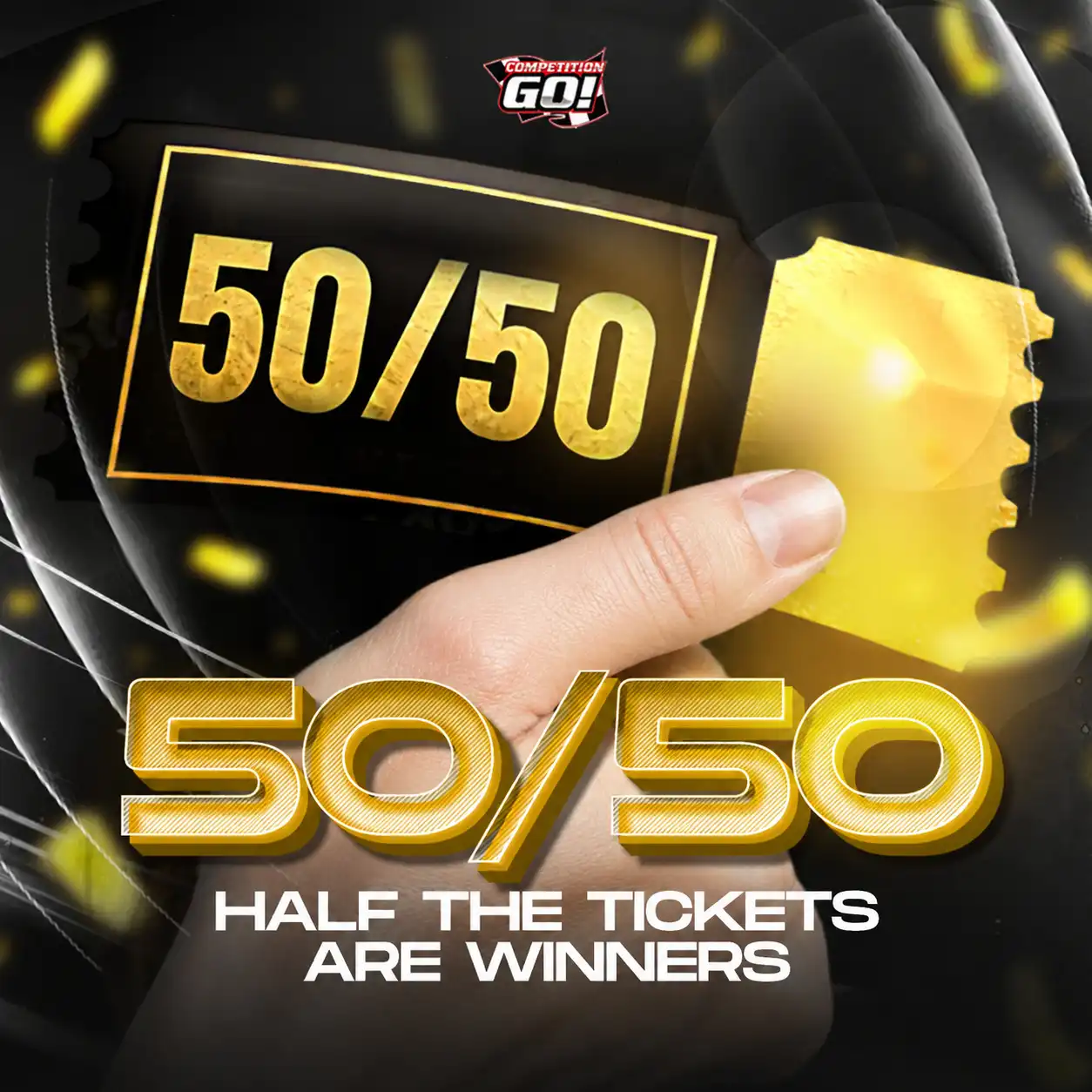 50/50 - HALF THE TICKETS ARE WINNERS! (BIG INSTANTS)