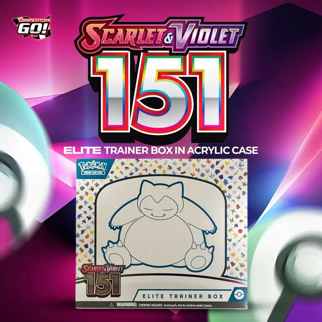 151 ELITE TRAINER BOX IN ACRYLIC CASE