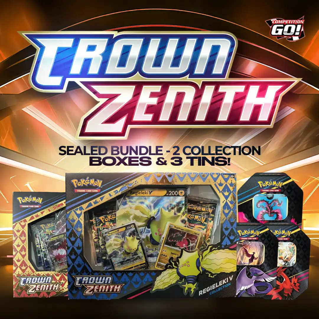 CROWN ZENITH SEALED BUNDLE - 2 COLLECTION BOXES & 3 TINS!