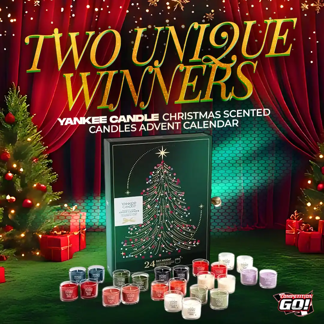 TWO UNIQUE WINNERS: YANKEE CANDLE CHRISTMAS SCENTED CANDLES ADVENT CALENDAR
