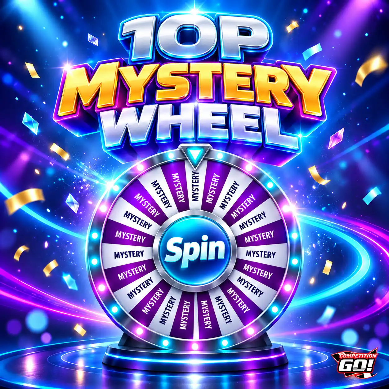10P MYSTERY PRIZE WHEEL!