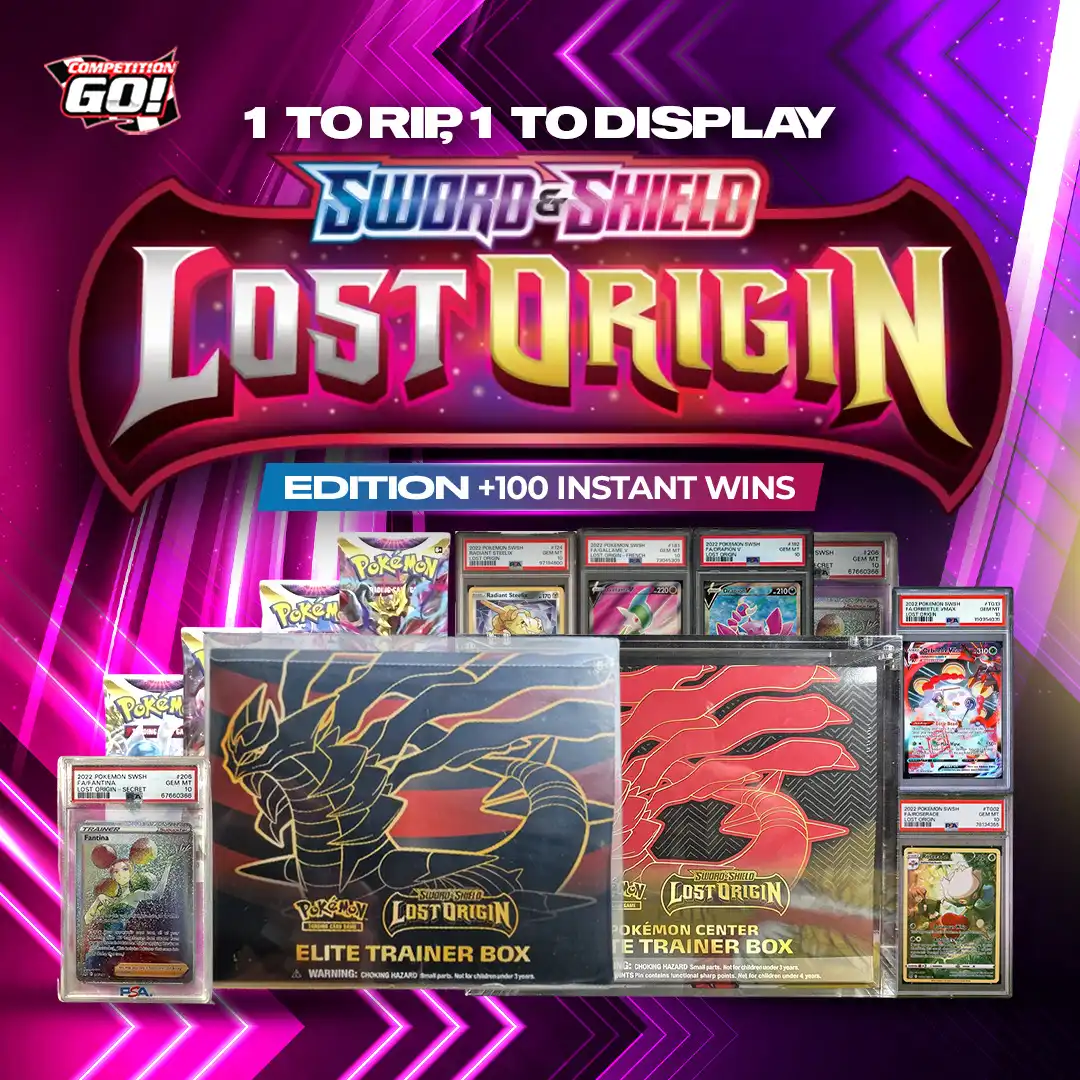 1 TO RIP, 1 TO DISPLAY - LOST ORIGIN EDITION +100 LOST ORIGIN INSTANT WINS