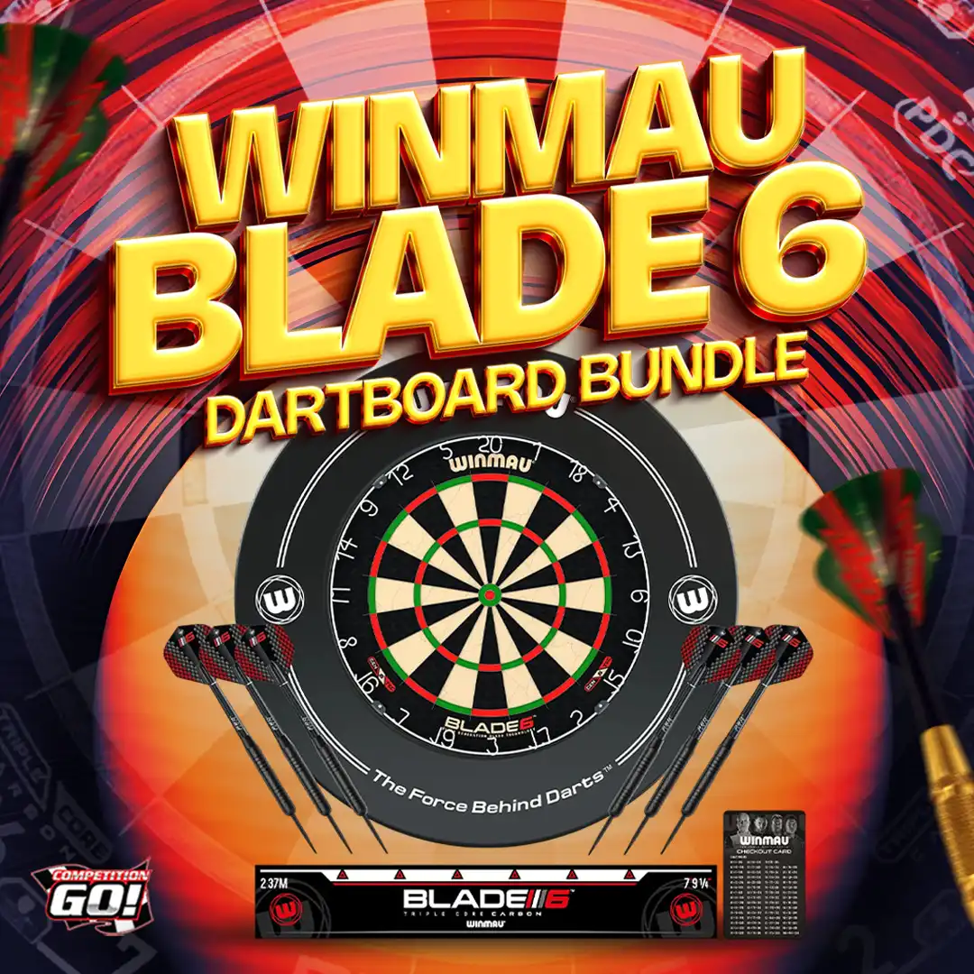WINMAU BLADE 6 DARTBOARD BUNDLE