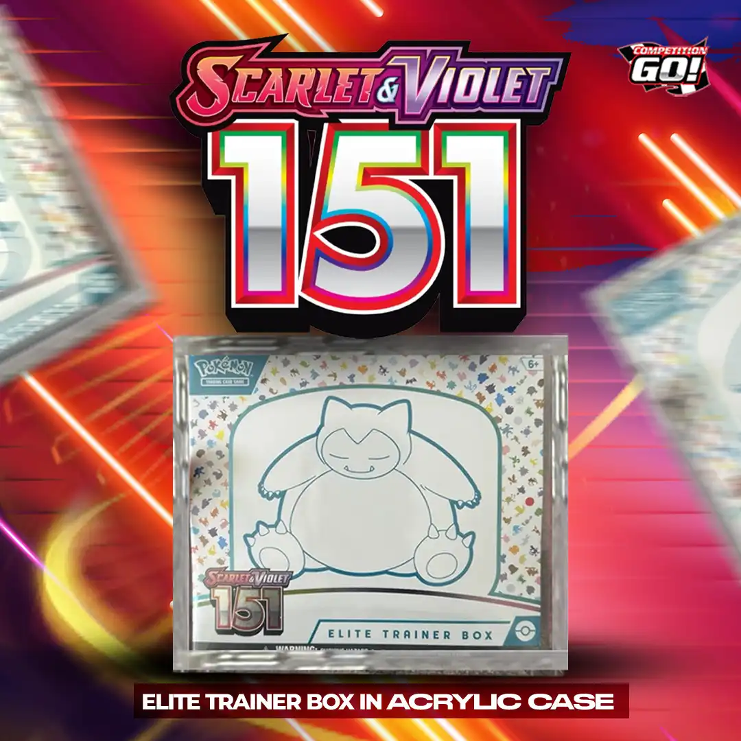 151 ELITE TRAINER BOX IN ACRYLIC CASE