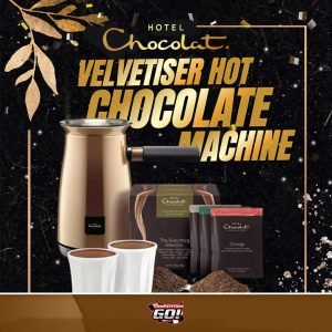 HOTEL CHOCOLAT VELVETISER HOT CHOCOLATE MACHINE (CHOICE OF COLOURS)